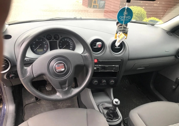 Seat Ibiza cena 7900 przebieg: 171000, rok produkcji 2008 z Pułtusk małe 46
